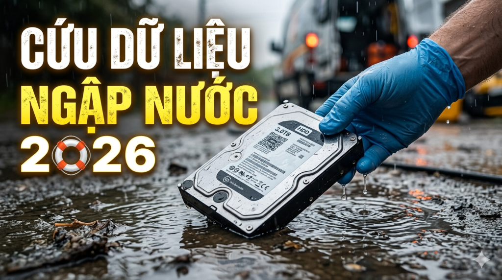 Cứu dữ liệu ngập nước ổ cứng, Điện thoại  Ẩm mốc TP. Hồ Chí Minh 2026
