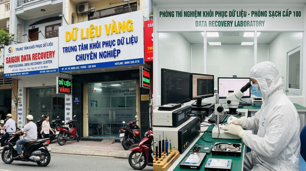 Top 10 Trung tâm Cứu dữ liệu TP. Hồ Chí Minh Uy tín Nhất 2026: Review & Bảng giá