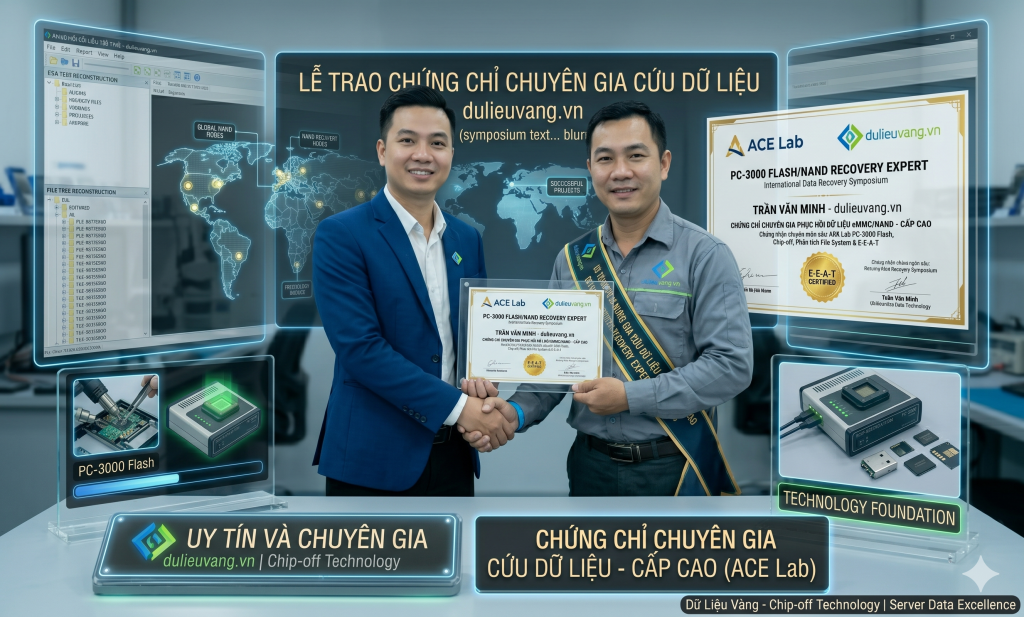 Tiêu Chuẩn Cứu Dữ Liệu Chuyên Nghiệp 2026